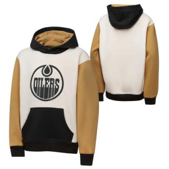 Edmonton Oilers hanorac cu glugă pentru copii Color Blocked Flc Hd