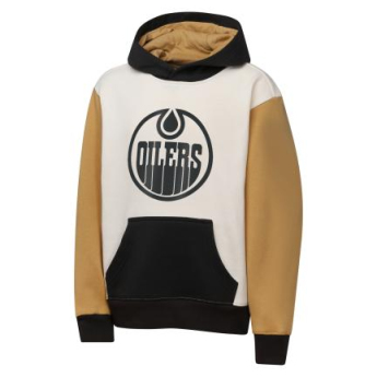 Edmonton Oilers hanorac cu glugă pentru copii Color Blocked Flc Hd
