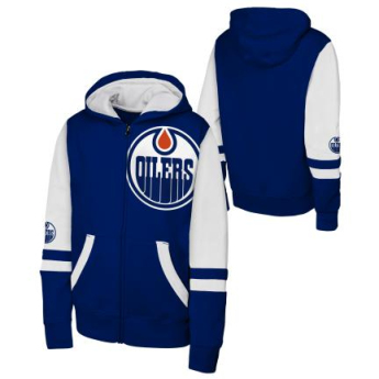 Edmonton Oilers hanorac cu glugă pentru copii Face Off Fz Flc Hd