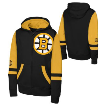 Boston Bruins hanorac cu glugă pentru copii Face Off Fz Flc Hd