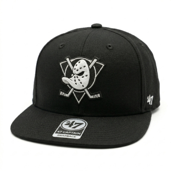Anaheim Ducks șapcă de baseball NHL No Shot ’47 CAPTAIN Black/White