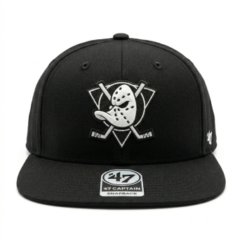 Anaheim Ducks șapcă de baseball NHL No Shot ’47 CAPTAIN Black/White