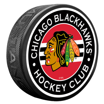 Chicago Blackhawks puc Striped
