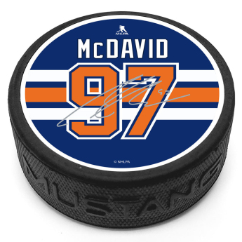 Edmonton Oilers puc Replica Signature - Connor McDavid