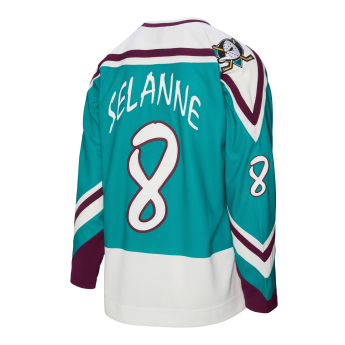 Anaheim Ducks tricou de hochei Teemu Selanne 1995 NHL Alternate Jersey