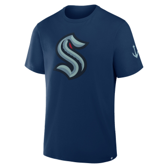 Seattle Kraken tricou de bărbați Hat Trick blue