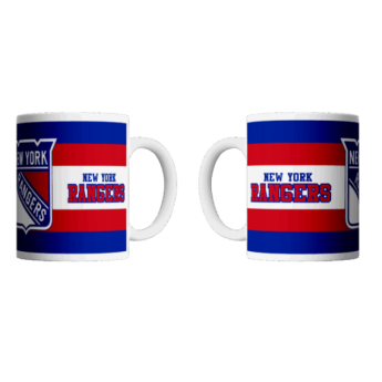 New York Rangers cană Stripes (330ml)