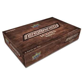 NHL cutii Cărți de hochei NHL 2024-25 Upper Deck Engrained Icons Vol. 1 Hockey Hobby Box