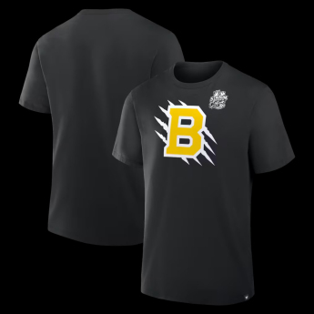 Boston Bruins tricou de bărbați 2026 NHL Stadium Series Secondary Logo black
