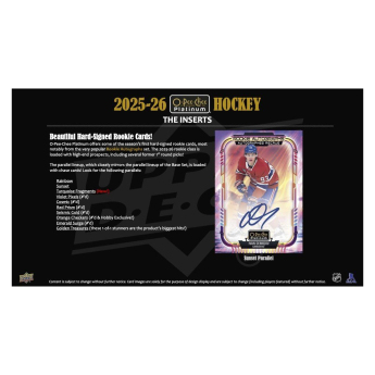 NHL cutii Cărți de hochei NHL 2025-26 Upper Deck O-Pee-Chee Platinum Hobby Box