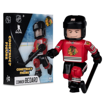 Chicago Blackhawks figurină Connor Bedard #98 NHL Construct
