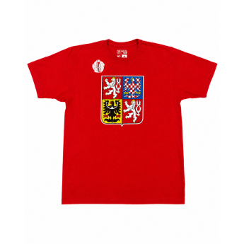 Echipa națională de hochei tricou de bărbați Czech republic National Emblem World Cup 2016