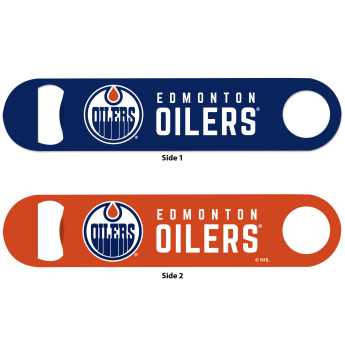 Edmonton Oilers deschizător Metal 2 Sided