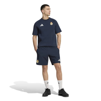 Tričko REAL MADRID Tiro Travel navy