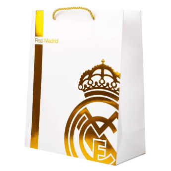 Real Madrid sacosă de cadou Gold Small