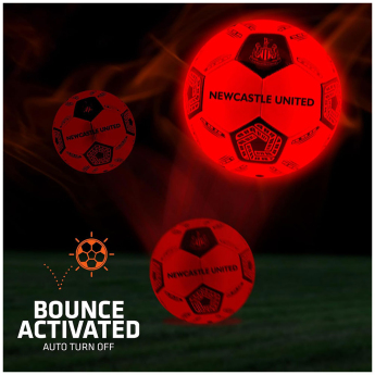 Newcastle United minge LED Glow Football