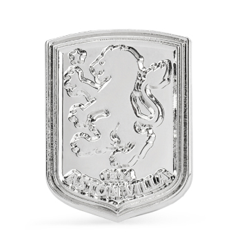 Aston Villa butoni Silver Plated Formed Cufflinks