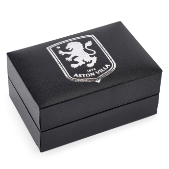 Aston Villa butoni Silver Plated Formed Cufflinks