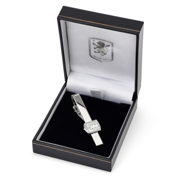 Aston Villa ac de cravată Silver Plated Tie