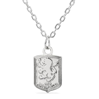 Aston Villa lănțișor de gât cu pandantiv Silver Plated Boxed Pendant CR