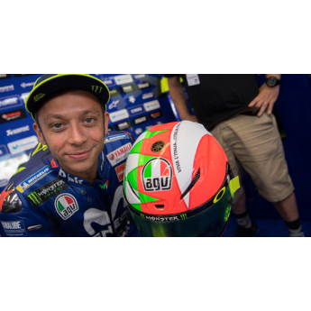 Modele auto și moto model de cască 1/8 Valentino Rossi MotoGP Mugello 2018