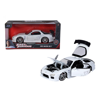 Modele auto și moto model 1/24 Fast & Furious Mazda RX-7 White