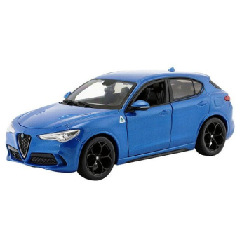 Modele auto și moto model 1/24 Alfa Romeo Stelvio Q4 Quadrifoglio blue
