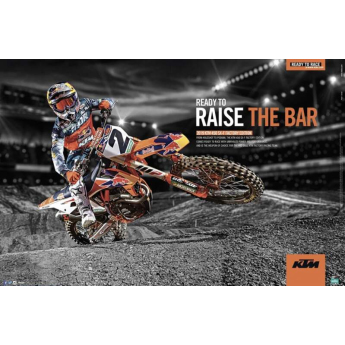 Modele auto și moto model 1/10 KTM Red Bull 450 SX-F  C. Webb