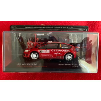 Model Citroen C4 WRC Loeb Monte Carlo 2008
