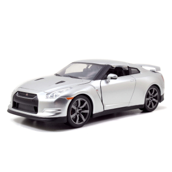 Modele auto și moto model 1/24 Fast & Furious Nissan GT-R Silver 2009 Brian