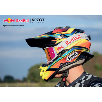 Red Bull Racing ochelari de motocross STRIVE S blue with clear glass