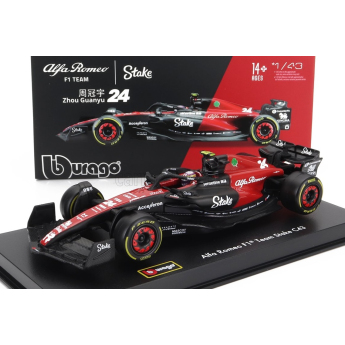 Modele auto și moto model 1/43 Alfa Romeo F1 C43 Guanyu Zhou #24 2023 Signature