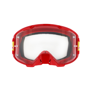 Red Bull Racing ochelari de motocross STRIVE red with clear glass