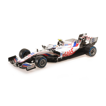 Modele auto și moto model 1/18 Minichamps Haas F1 Team VF-21 Mick Schumacher Belgium GP 2021