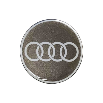 Audi F1 abțibild 3D logo silver