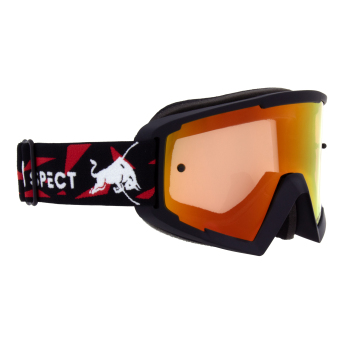 Red Bull Racing ochelari de motocross WHIP, black with red and yellow lenses
