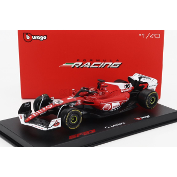 Modele auto și moto model 1/43 Scuderia Ferrari SF-23 BBurago Leclerc #16 Las Vegas 2023 Signature