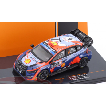 Model IXO Hyundai I20 N WRC Rally Monte Carlo 2023 D. Sordo 1:43