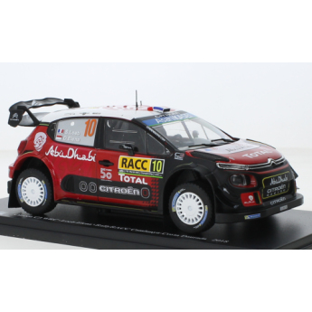 Modele auto și moto model 1/24 Citroen C3 WRC, No.10, Rallye WM, Rallye Catalunya, S.Loeb/D.Elena, 2018