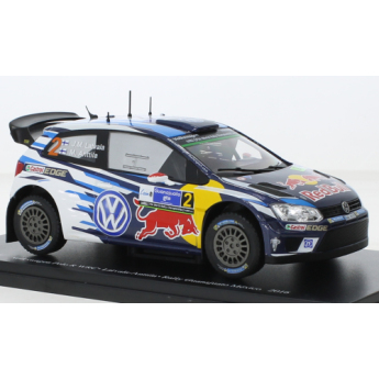 Modele auto și moto model 1/24 VW Polo R WRC, No.2, Rallye WM, Rallye Mexico, J-M.Latvala/M.Anttila, 2016
