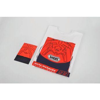 Marc Marquez tricou de bărbați Season Helmet white 2026