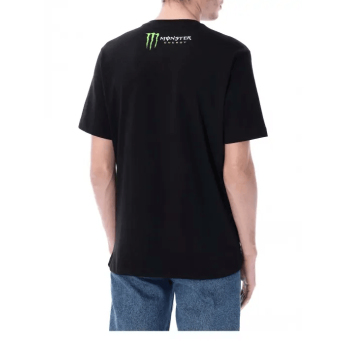 Fabio Quartararo tricou de bărbați Monster Energy Stripes black 2026