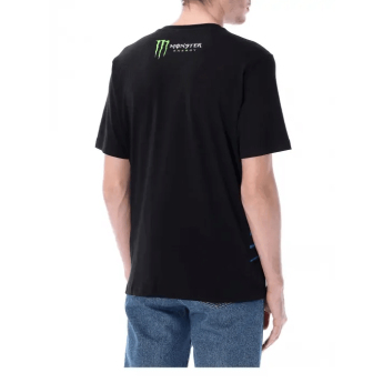 Fabio Quartararo tricou de bărbați Monster Energy Logo black 2026