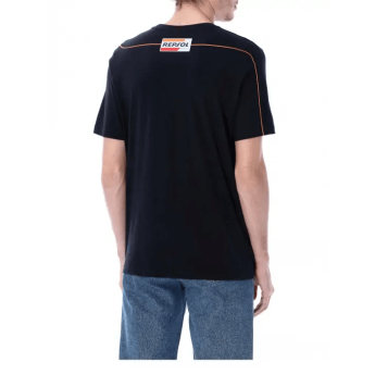 Marc Marquez tricou de bărbați small logo 93 dark blue 2026
