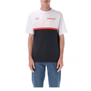 HRC Honda tricou de bărbați white 2026