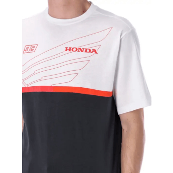 HRC Honda tricou de bărbați white 2026
