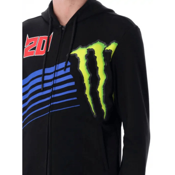 Fabio Quartararo hanorac de bărbați MotoGP Monster Energy Black - M 2026