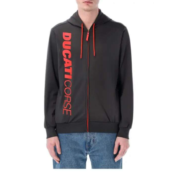 Ducati Corse hanorac de bărbați dark gray with logo - M 2026