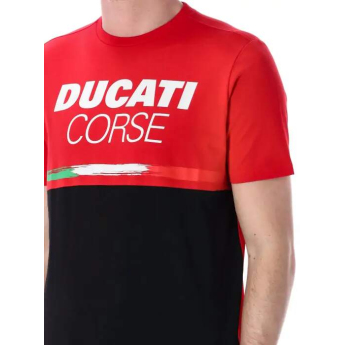 Ducati Corse tricou de bărbați tricolor 2026