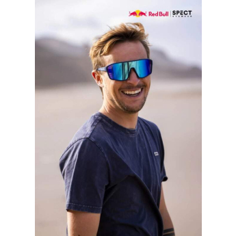 Red Bull Racing ochelari de soare DAFT white with red-orange glass